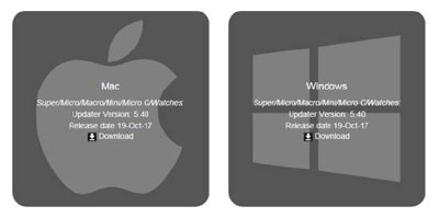 ファームウェアアップデート