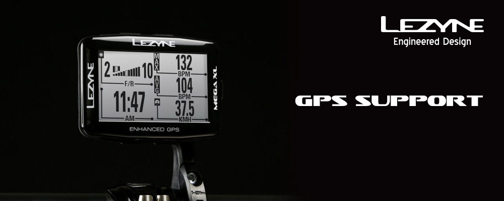 LEZYNE GPS SUPPORT