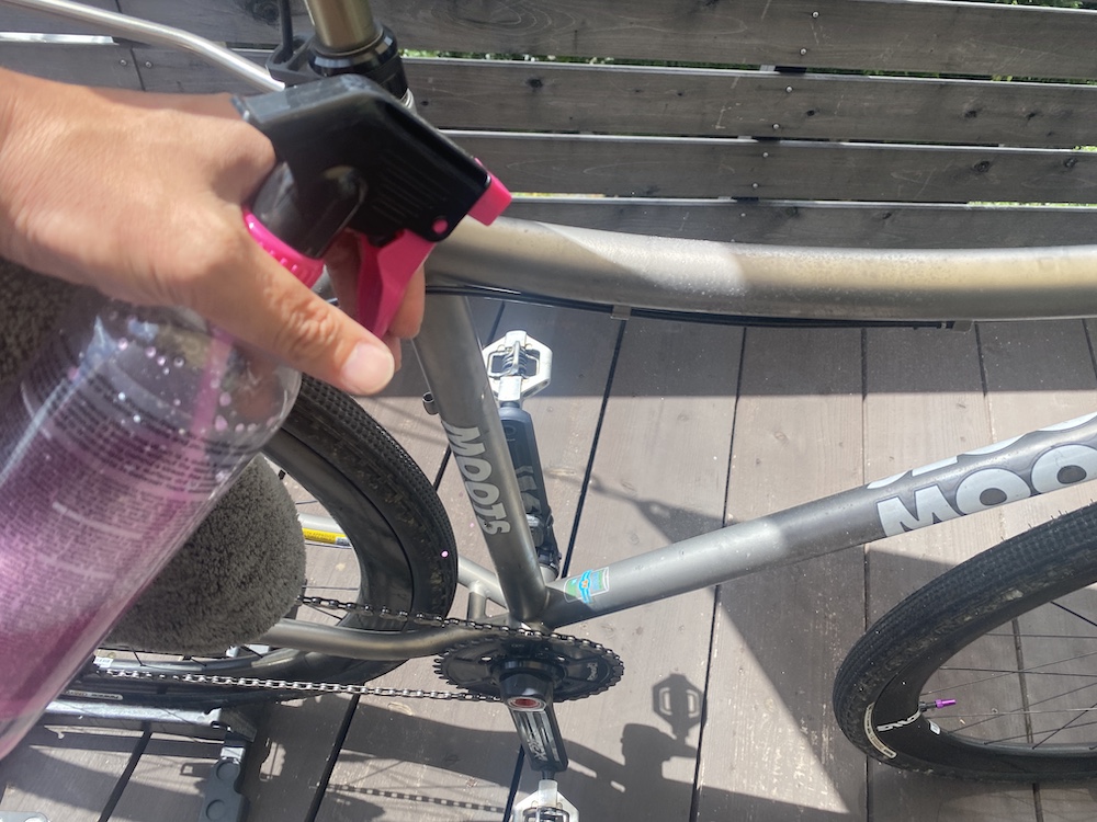 バイクを綺麗にする