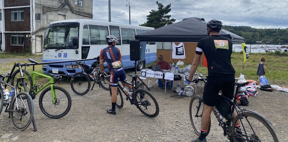 1周80km地点