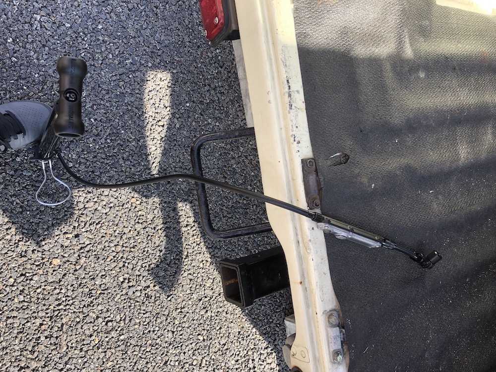 車に積んだままポンピング